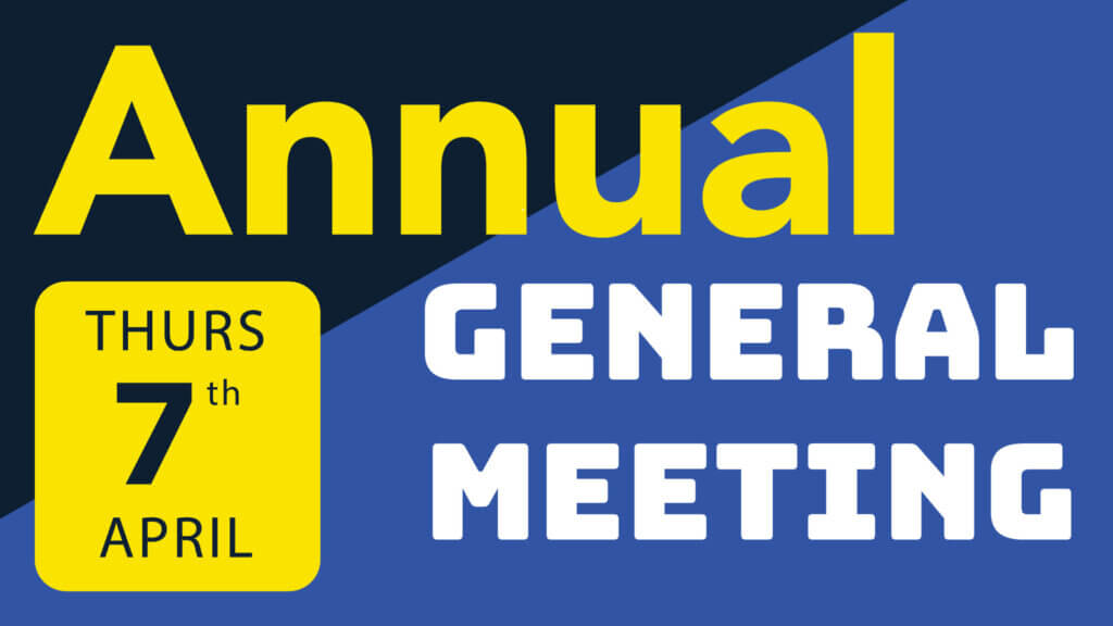 Annual General Meeting: Thursday April 7, 2020