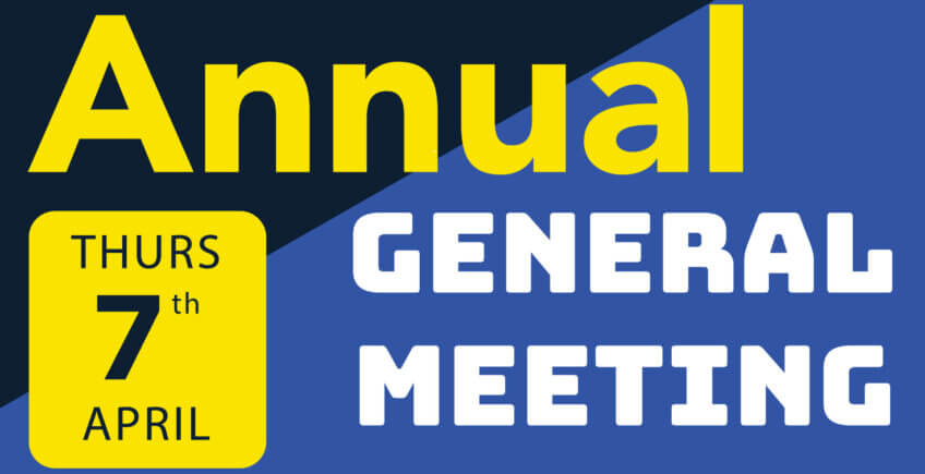 Annual General Meeting: Thursday April 7, 2020